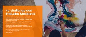 Connaissez vous le challenge international des FabLabs Solidaires de la Fondation Orange ?