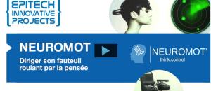 Neuromot : diriger son fauteuil roulant par la pensée