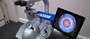Un simulateur ophtalmologique à la pointe des technologies actuelles.