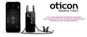 Nouvelle application iOS Oticon ConnectLine pour les malentendants